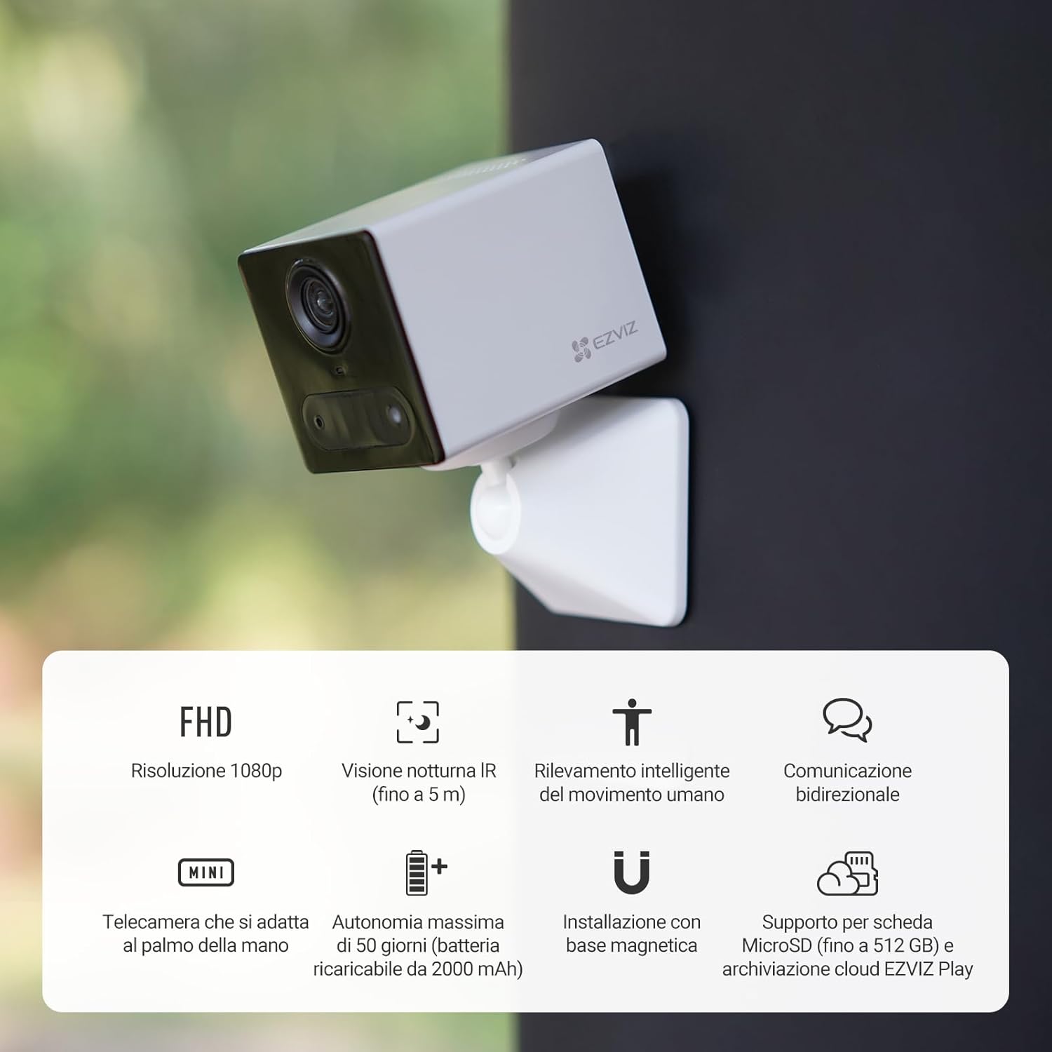 Thumbnail 1 de EZVIZ CB2 1080P telecamera 2000 mAh