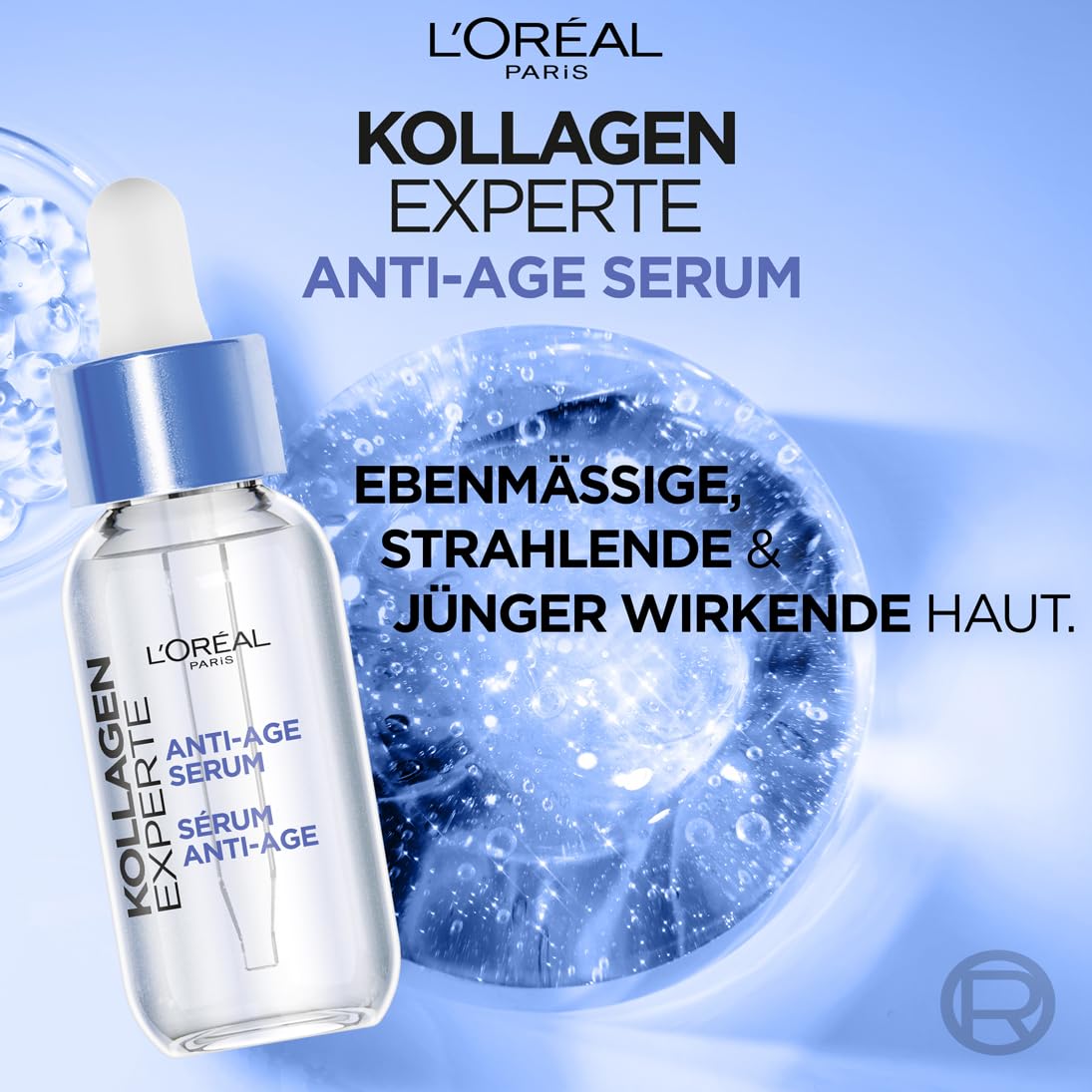 Detalle 2 de L’Oréal Paris Anti-Age Serum Collagen Experte mit Glycerin & Vitamin C (30 ml)