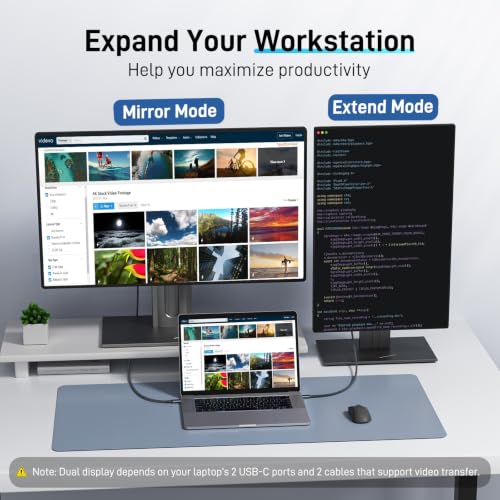 Detalle de Acer USB C to HDMI Cable for Home Office 6.6FT (4K@60Hz) for Laptop