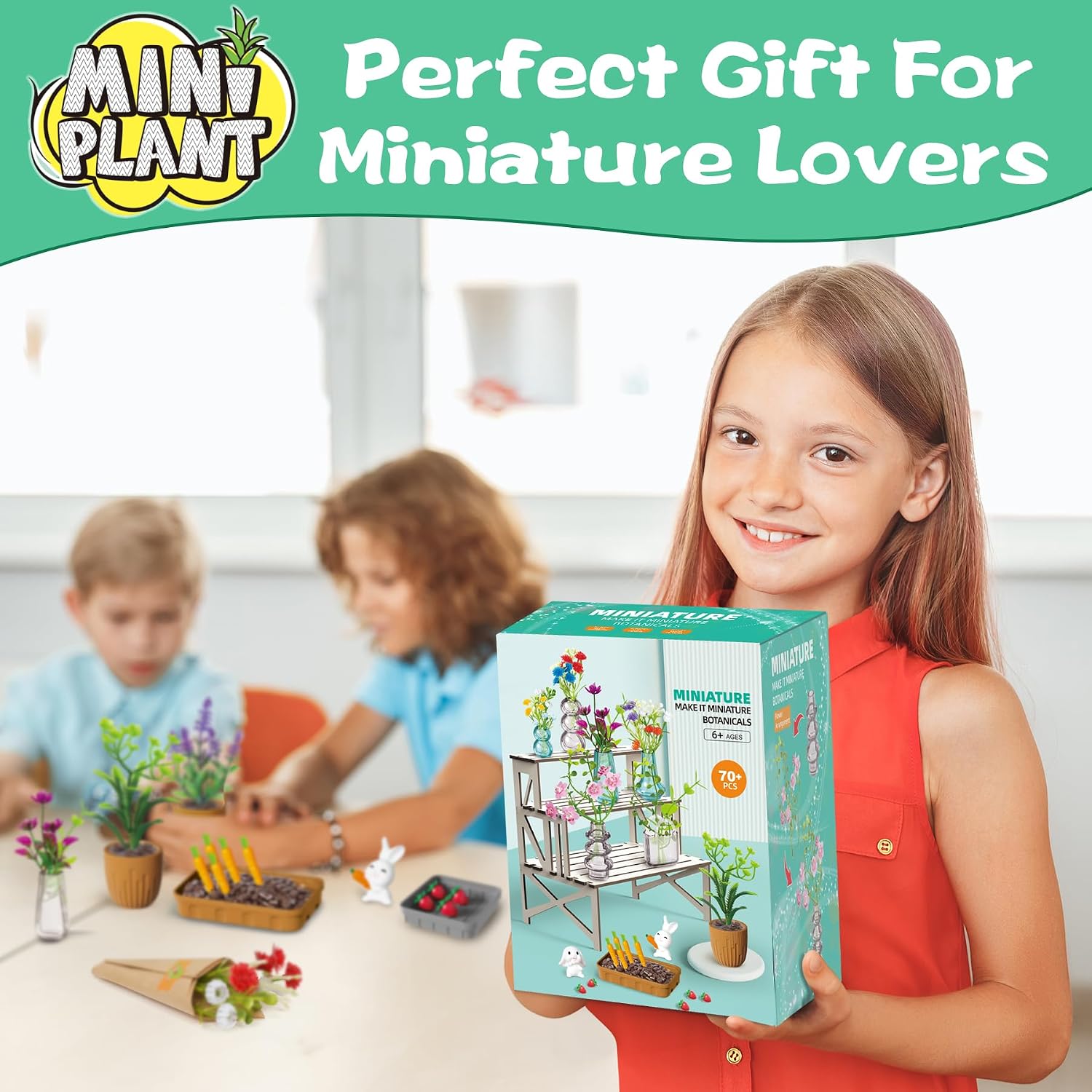 Thumbnail 6 de Make It Miniature 70 PCS Miniature Flower Kit 🌱