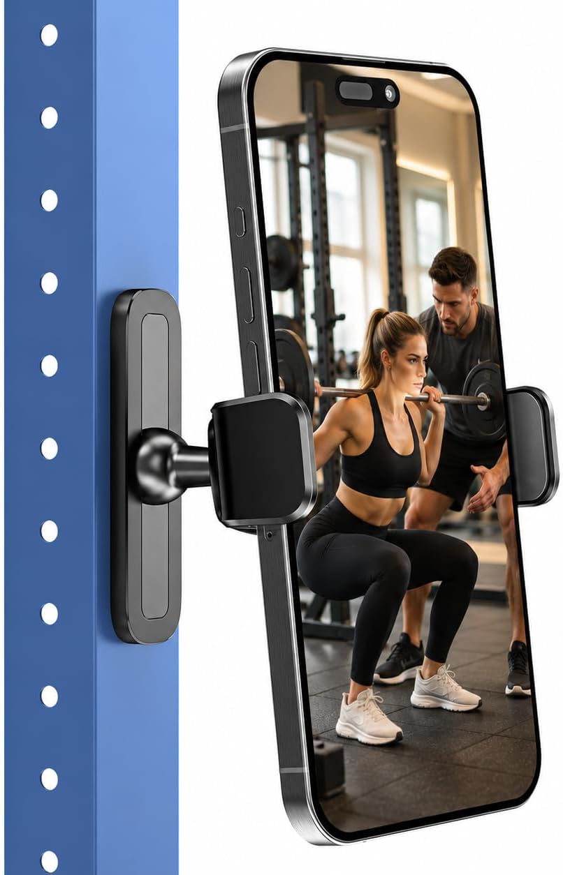 Detalle de APPS2Car Magnetic Gym Phone Holder, Alloy