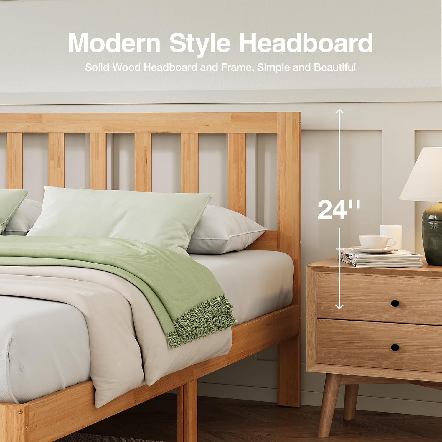 Thumbnail 6 de Novilla Full Bed Frame, 12-Inch
