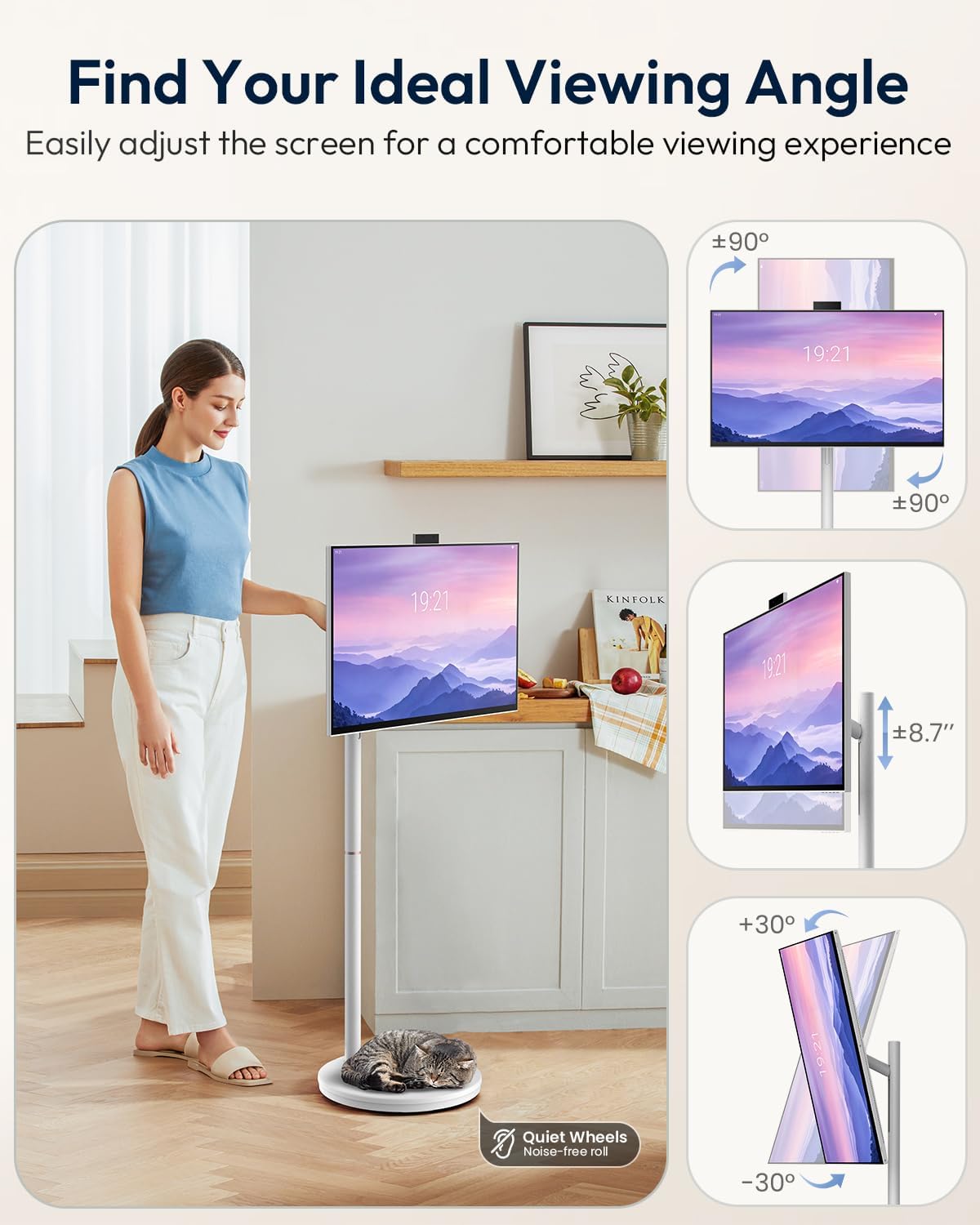 Detalle 1 de MESWAO Portable Smart TV, 32-Inch