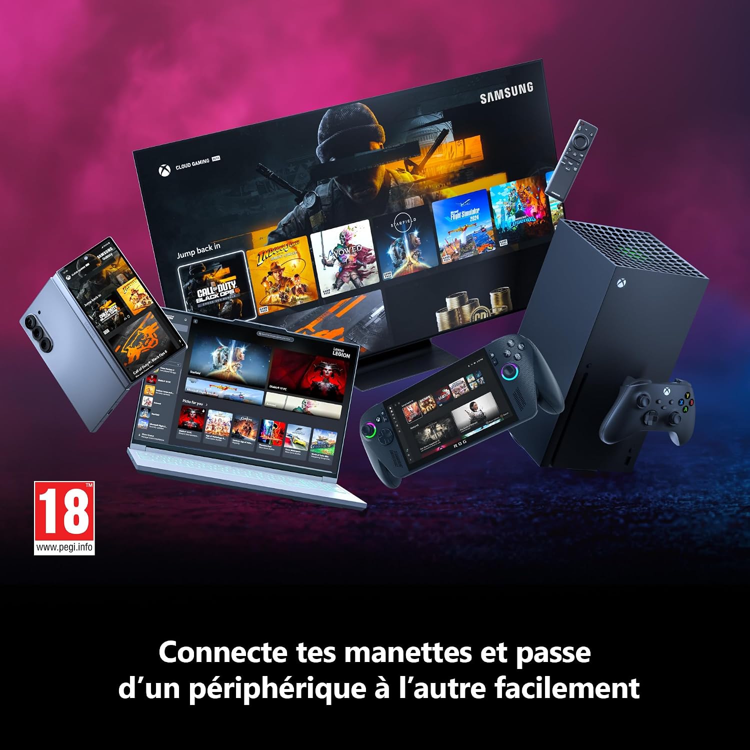 Detalle de Xbox Manette sans fil Heart Breaker Special Edition Series X|S, One, PC et cloud