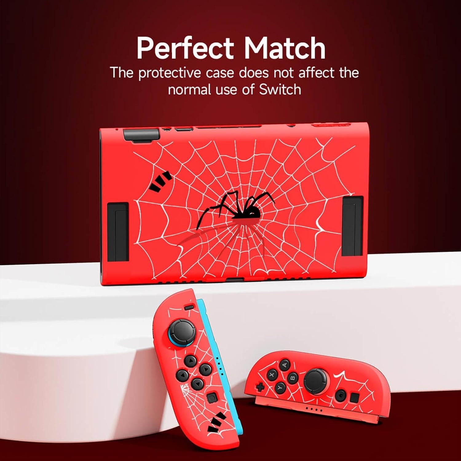 Detalle de Nintendo Switch 2 case 2025 textured grip