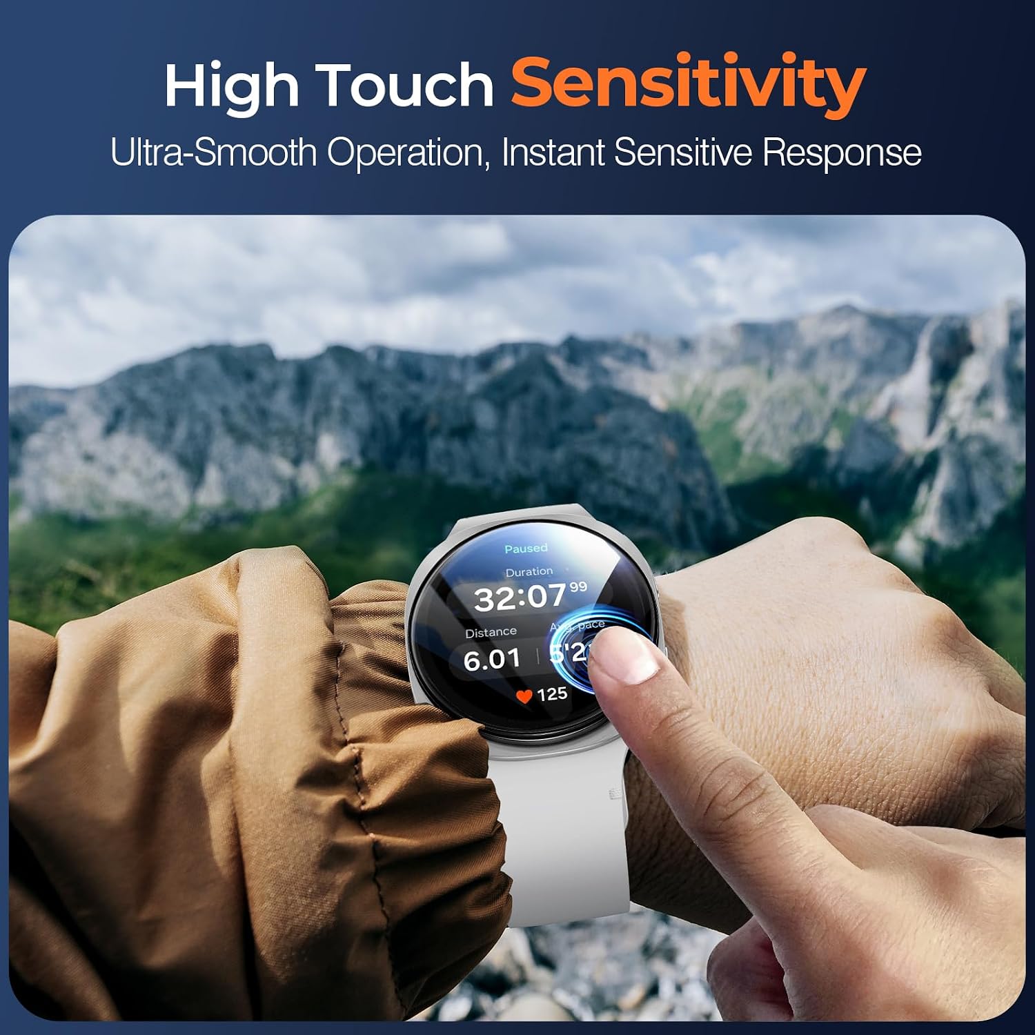 Thumbnail 6 de LK 4 Stück Displayschutzglas für Samsung Galaxy Watch 9/8 40 mm – Passgenau & Kratzfest