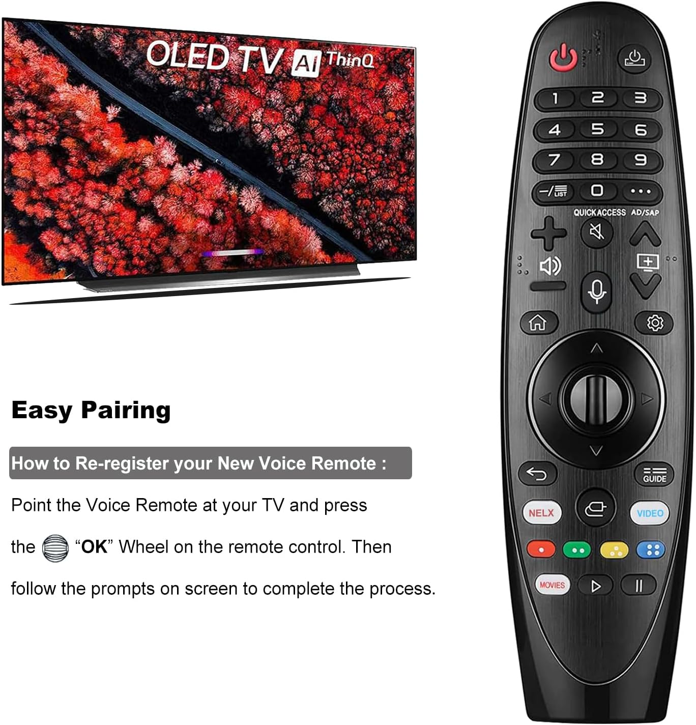 Thumbnail 5 de Mando Repuesto LG AN-MR20GA para Smart TV