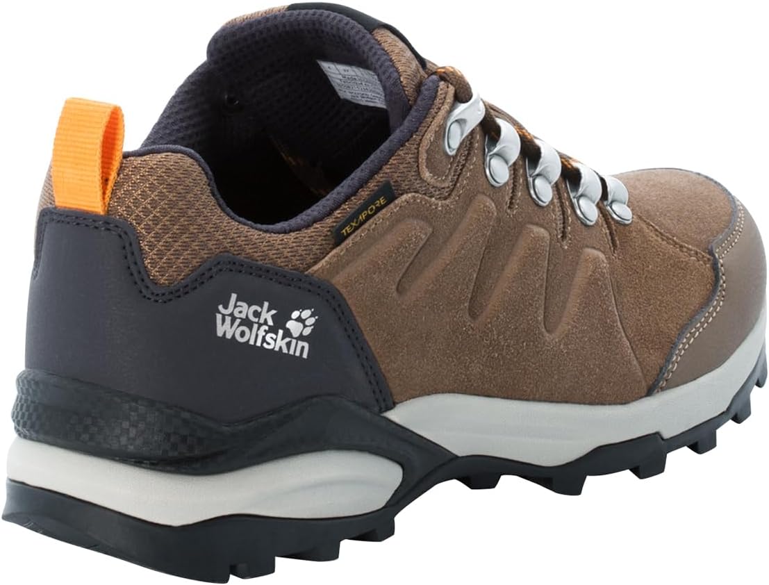 Detalle 2 de Jack Wolfskin Damen Refugio Texapore Low Walking-Schuh – wasserdicht, atmungsaktiv, für leichte Tagestouren
