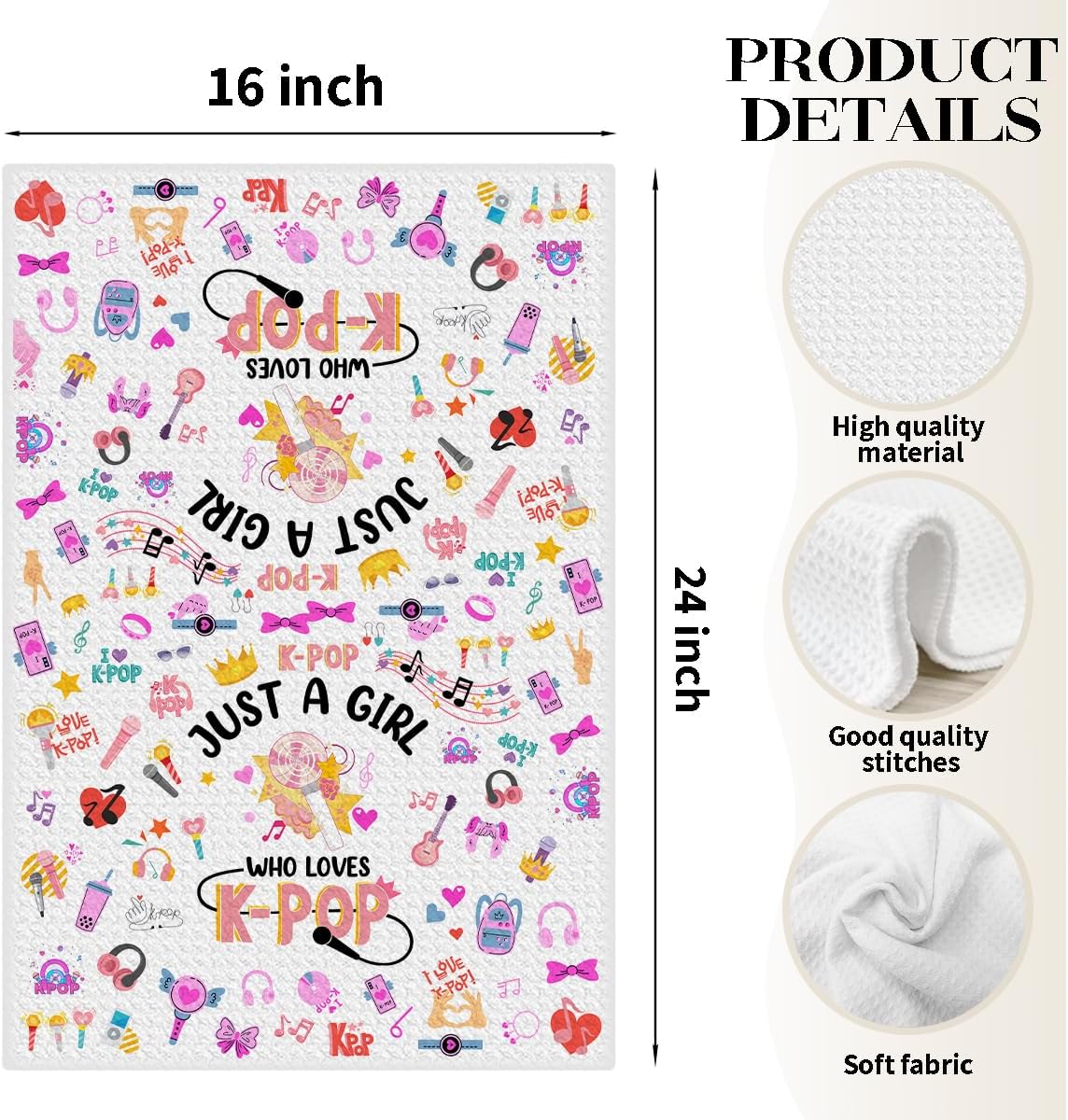 Thumbnail 5 de LONGXIN Kitchen Towel 16 x 24 Inches