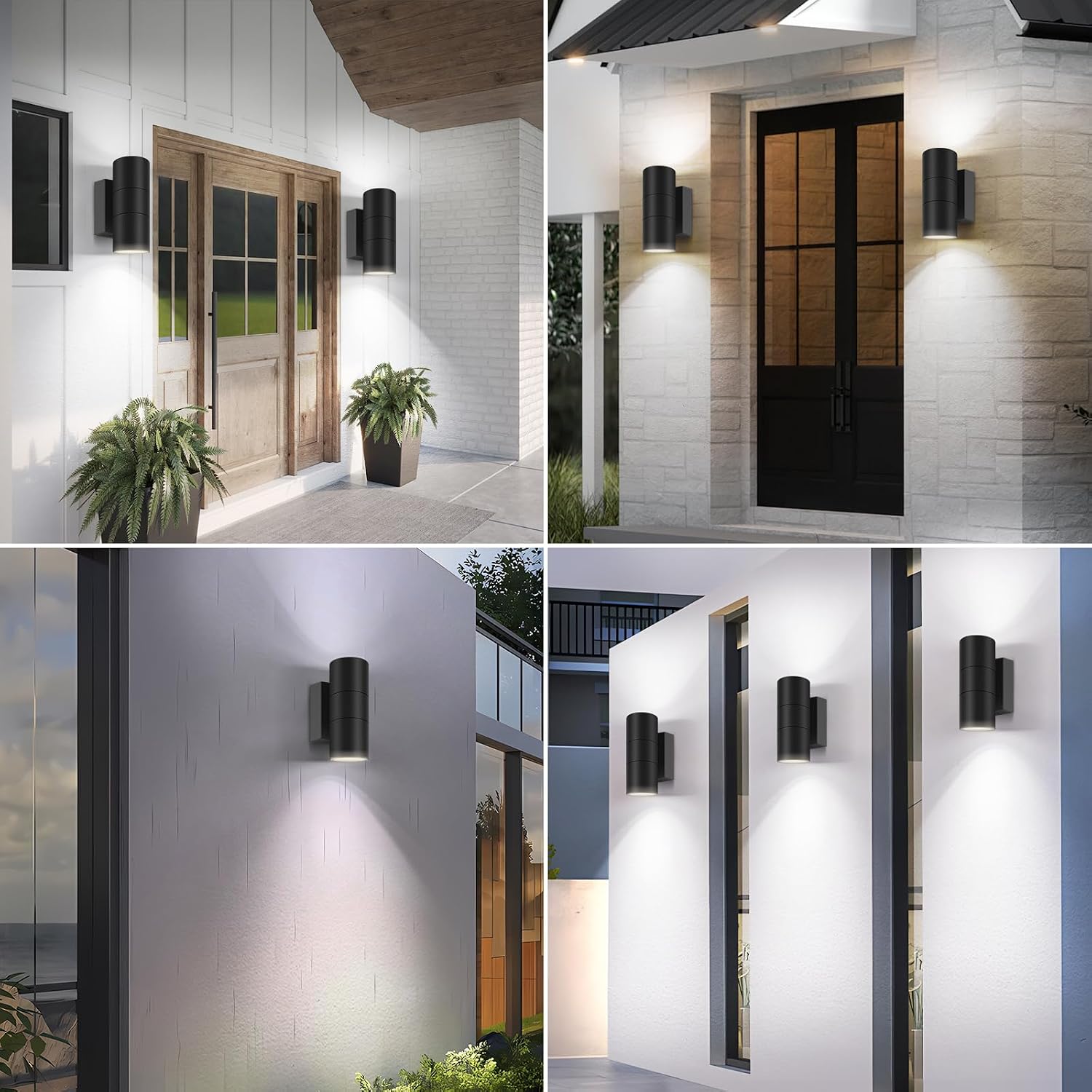 Thumbnail 4 de Kerry Outdoor Wall Lights IP65 2 Pack