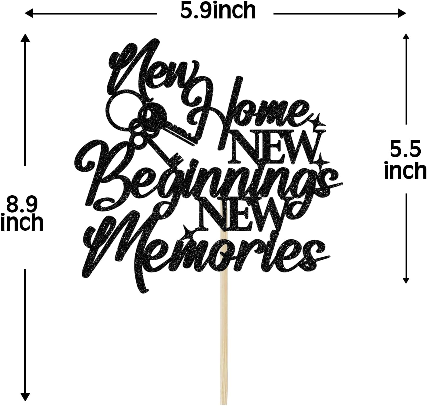 Thumbnail 5 de Jenrtvis Cake Topper, 5.2 x 5.6 inches