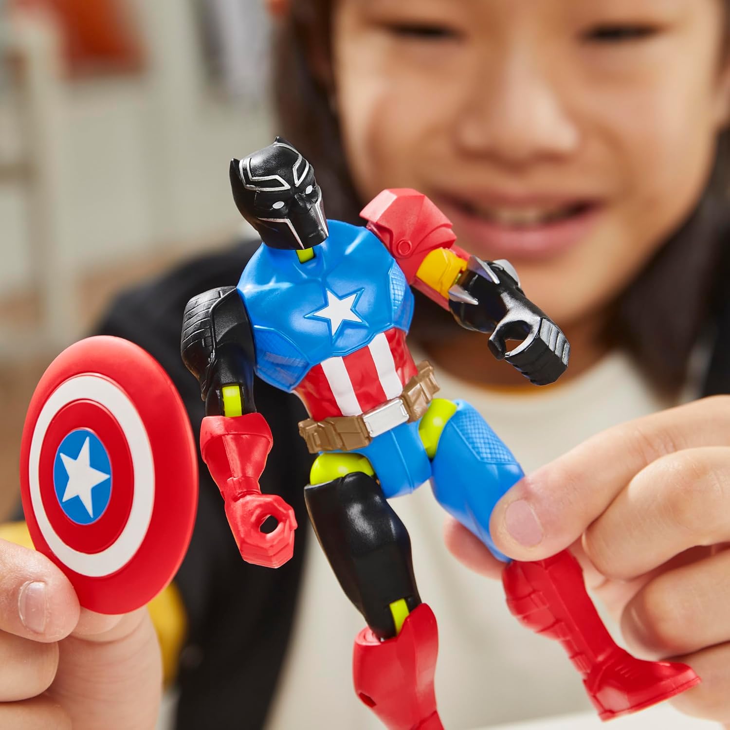 Thumbnail 8 de Avengers MixMashers Marvel Black Panther Figura de Acción 🐾