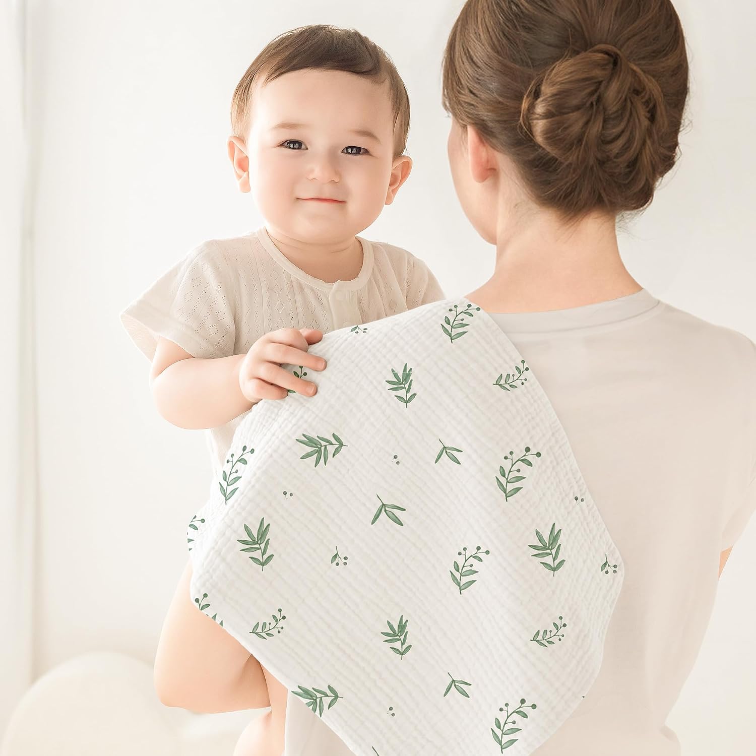 Thumbnail 2 de Susurration Muslin Cloths 60x60cm 8 Pack