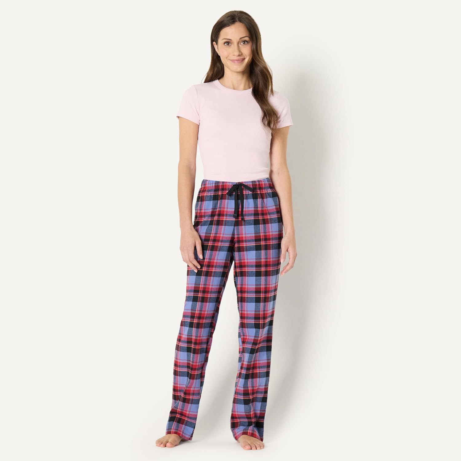 Thumbnail 4 de Amazon Essentials Damen Pyjamahose aus Flanell – lockere Passform, 100% Baumwolle