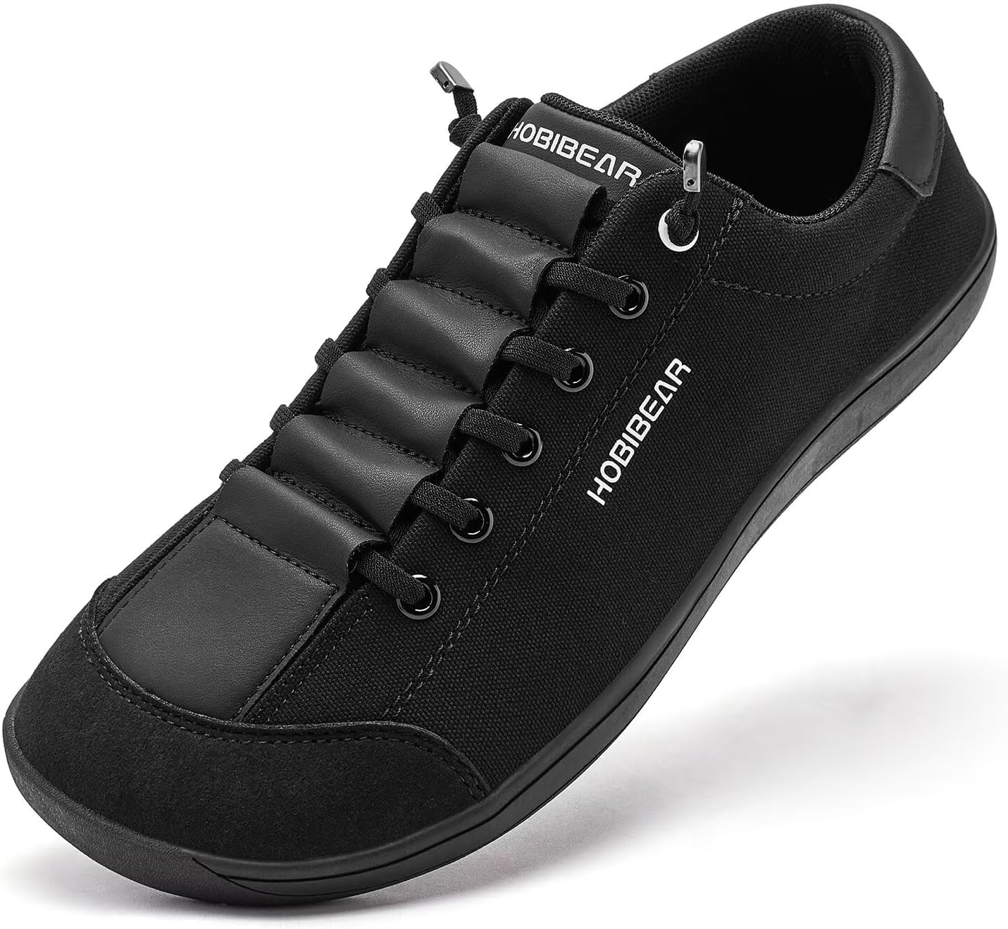 Detalle de HOBIBEAR Barefoot Minimalist Canvas Slip-On Shoes (Zero Drop, Wide Width)