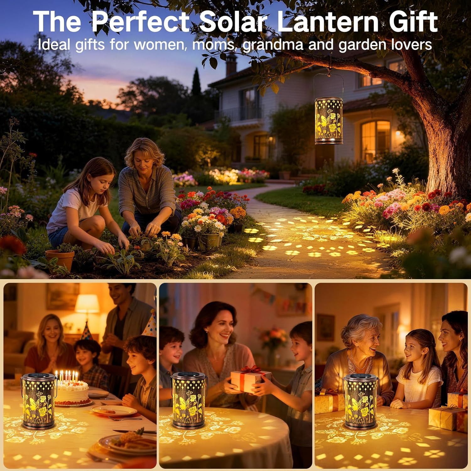 Thumbnail 6 de OUTONLIFE Butterfly Solar Lantern Garden Ornaments – waterproof hanging solar lights