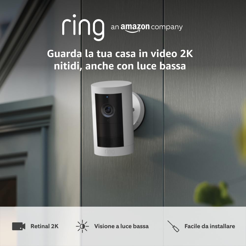 Detalle de Ring Videocamera esterna Plus 2K