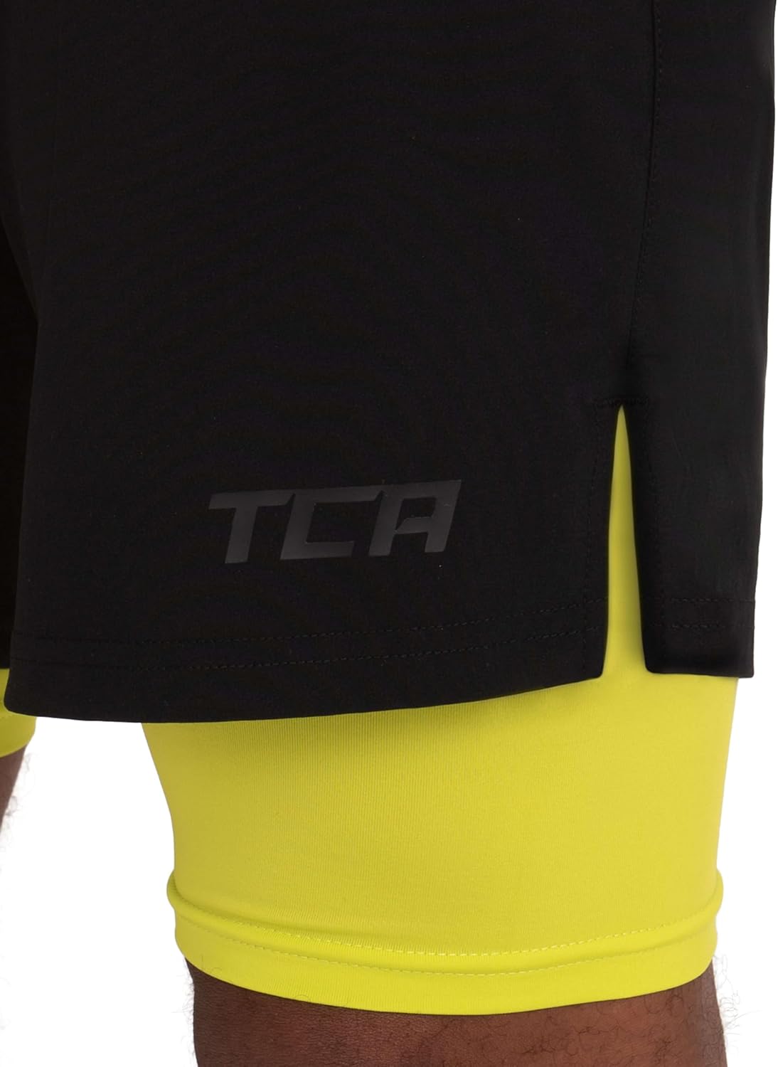Thumbnail 2 de TCA Ultra Pantaloncini Uomo Sportivi 2 in 1 da Corsa con Tasche a Chiusura Zip