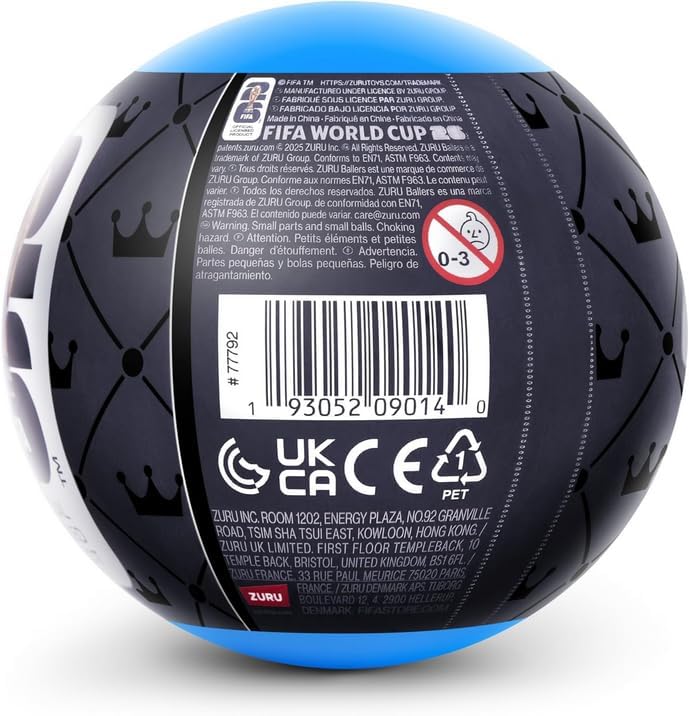 Detalle de ZURU Ballers FIFAワールドカップ2026 ミステリーボーラー 3パック フィギュア