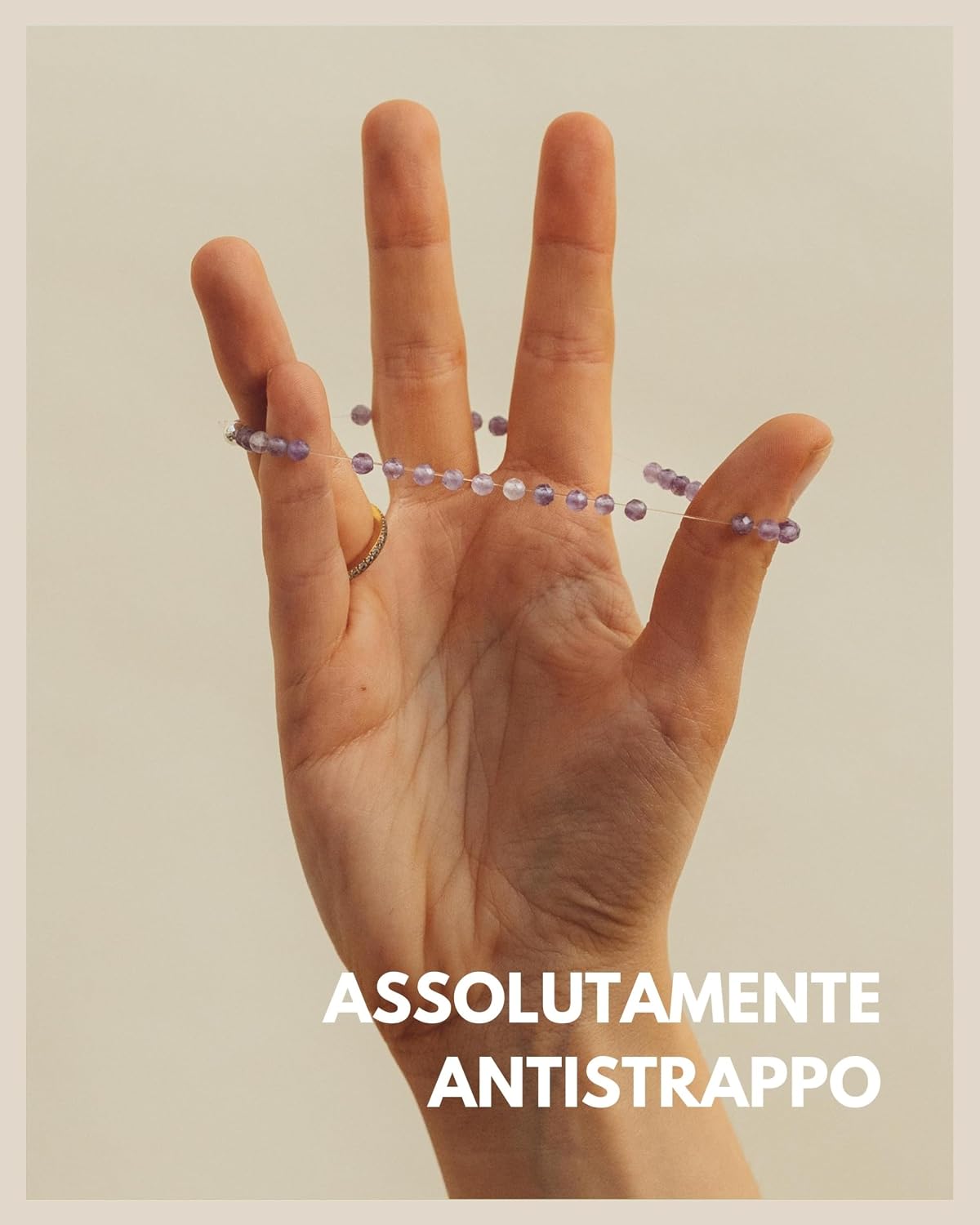 Detalle de Bracciale in pietre lunari GD Good.designs