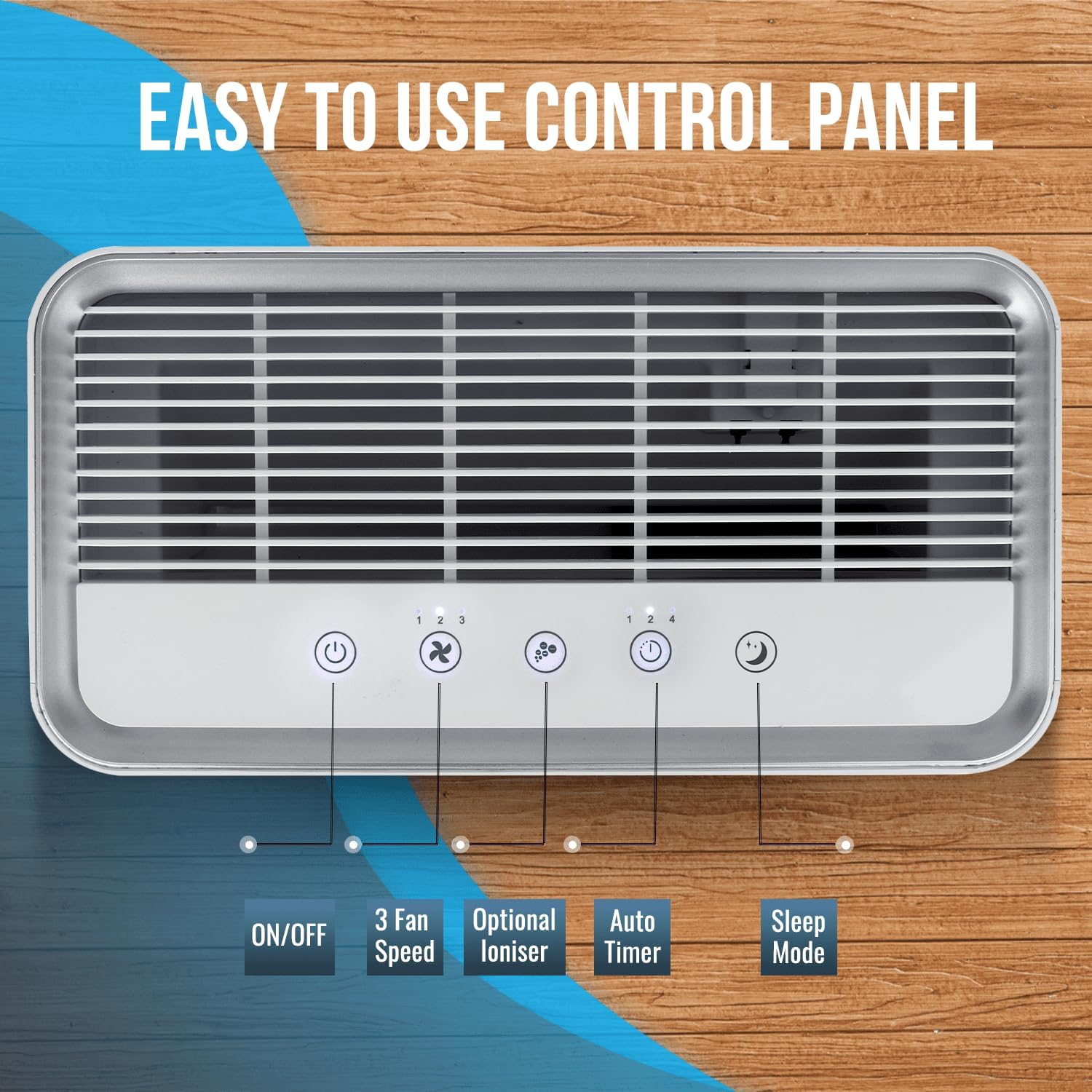 Detalle 1 de PureMate Air Purifier 5-in-1 with HEPA filter 🌫