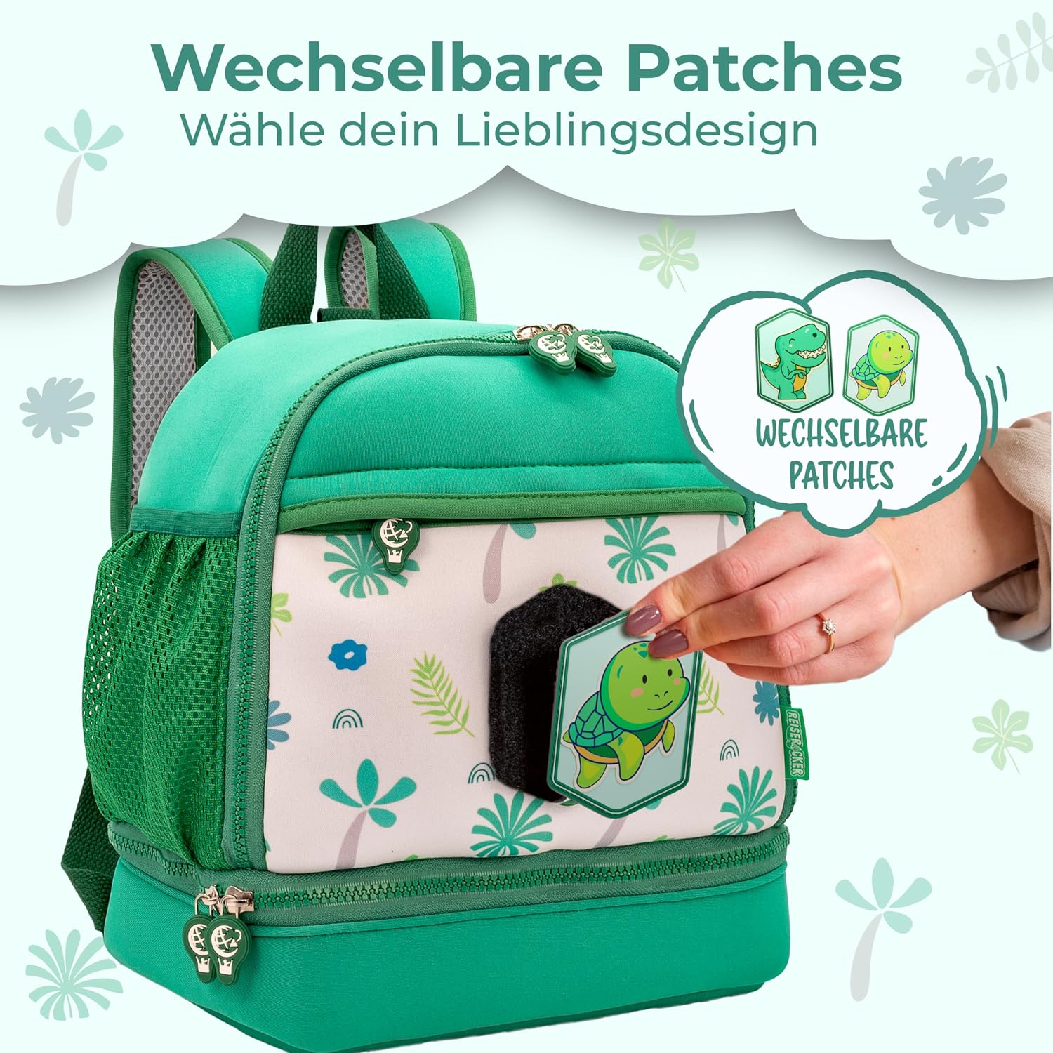 Thumbnail 6 de REISERACKER Kindergartenrucksack mit Brustgurt ab 2 Jahren, 6,5 l – Kinderrucksack für Kita & Kindergarten