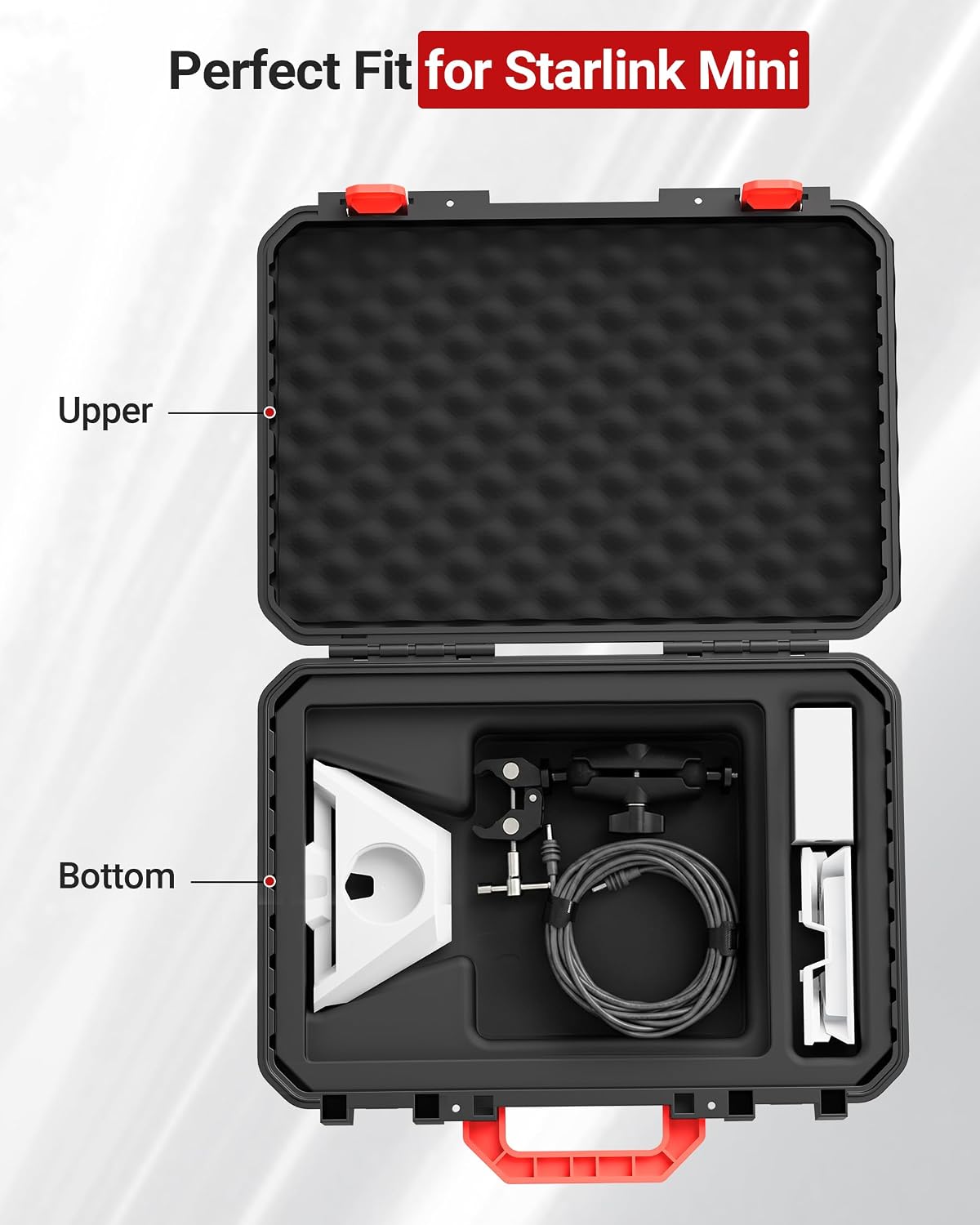 Detalle 2 de TAILBB Starlink Mini Travel Case, PP and EVA