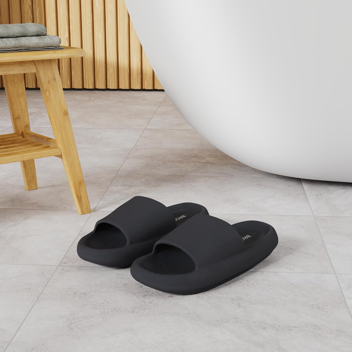 Thumbnail 1 de BRONAX Pillow Slippers 4.5 cm sole
