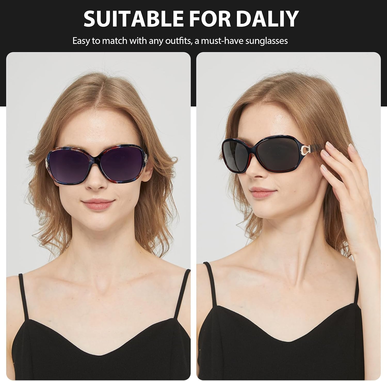 Detalle de LVIOE Womens Polarised Sunglasses with UV400 Protection