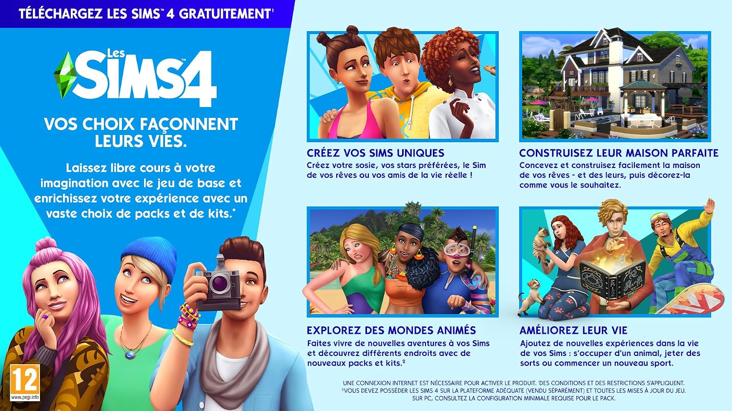 Thumbnail 1 de Les Sims 4 Pack d’extension Nature enchantée (EP 19) PC (EA App) – code de téléchargement