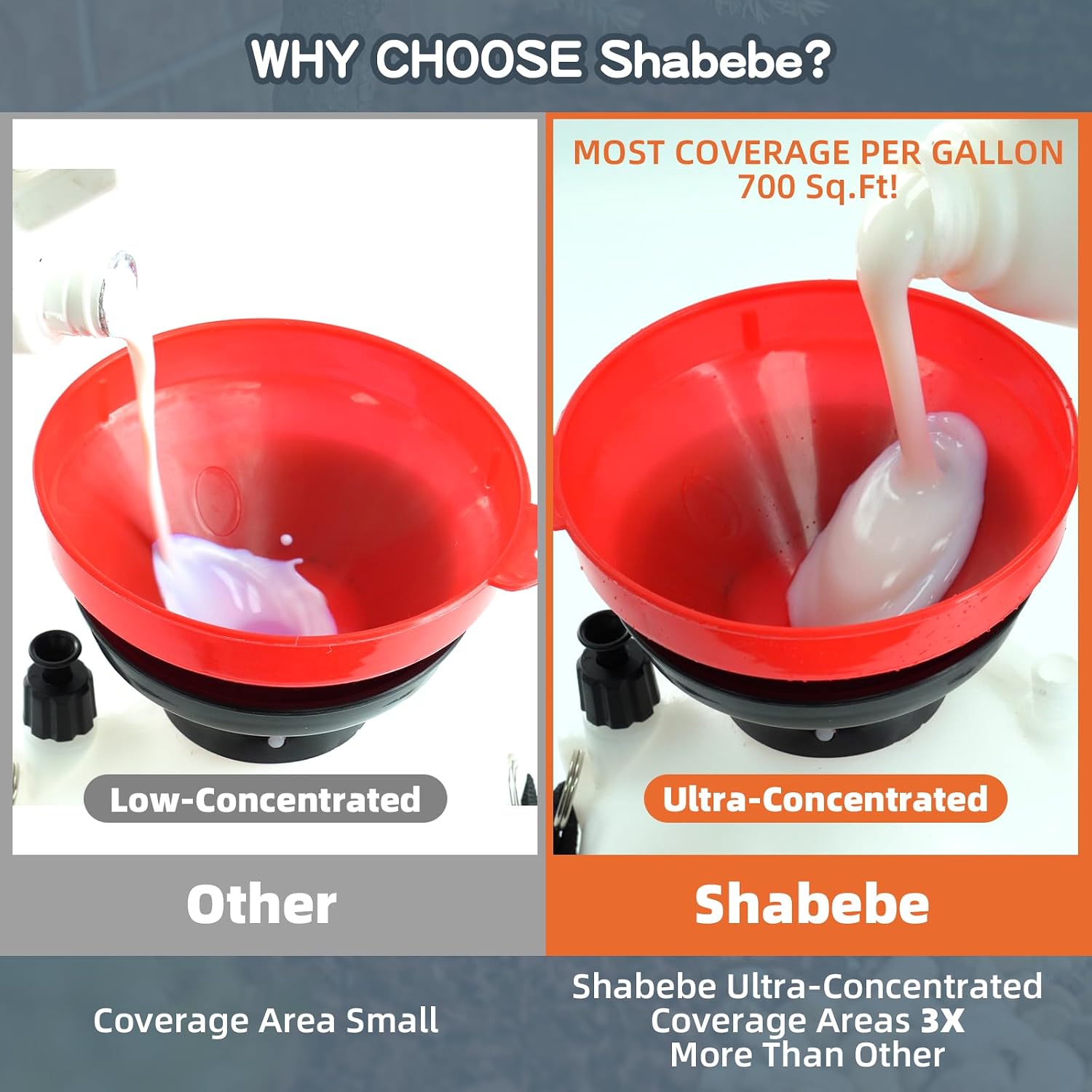 Detalle de Shabebe Rock Glue for Landscaping, 1-Gallon Clear-Drying Gravel Binder