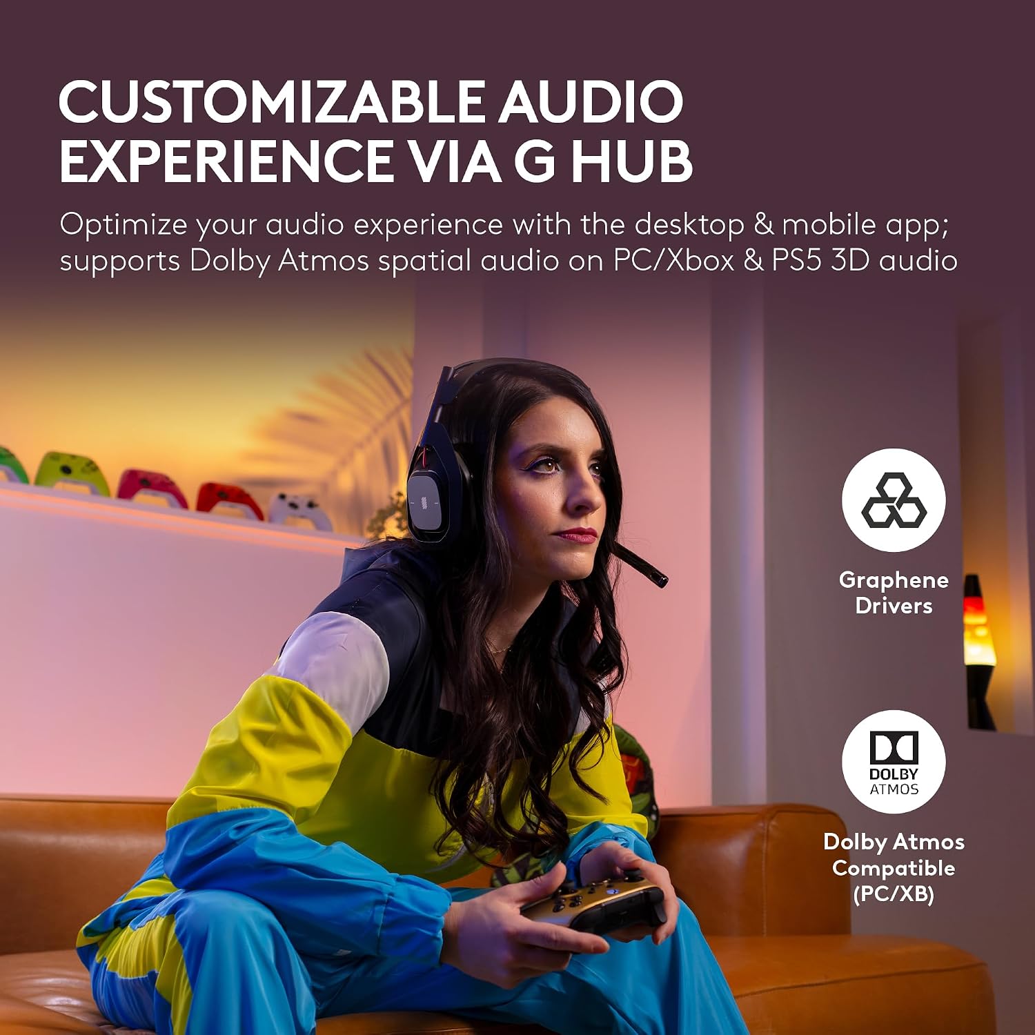 Detalle de Logitech G Astro A50 Wireless Gaming Headset (Multi-Platform)