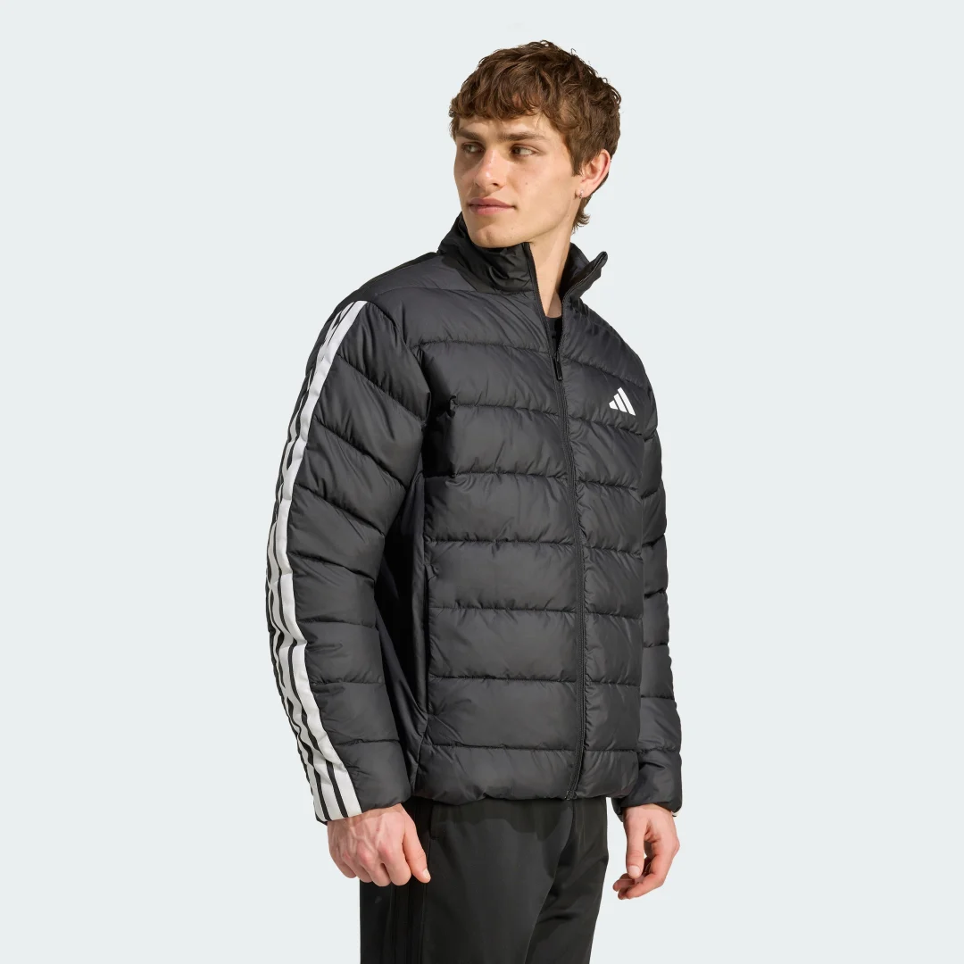 Detalle de Anorak aislante con capucha Essentials CLIMAWARM 3 Stripes de Adidas