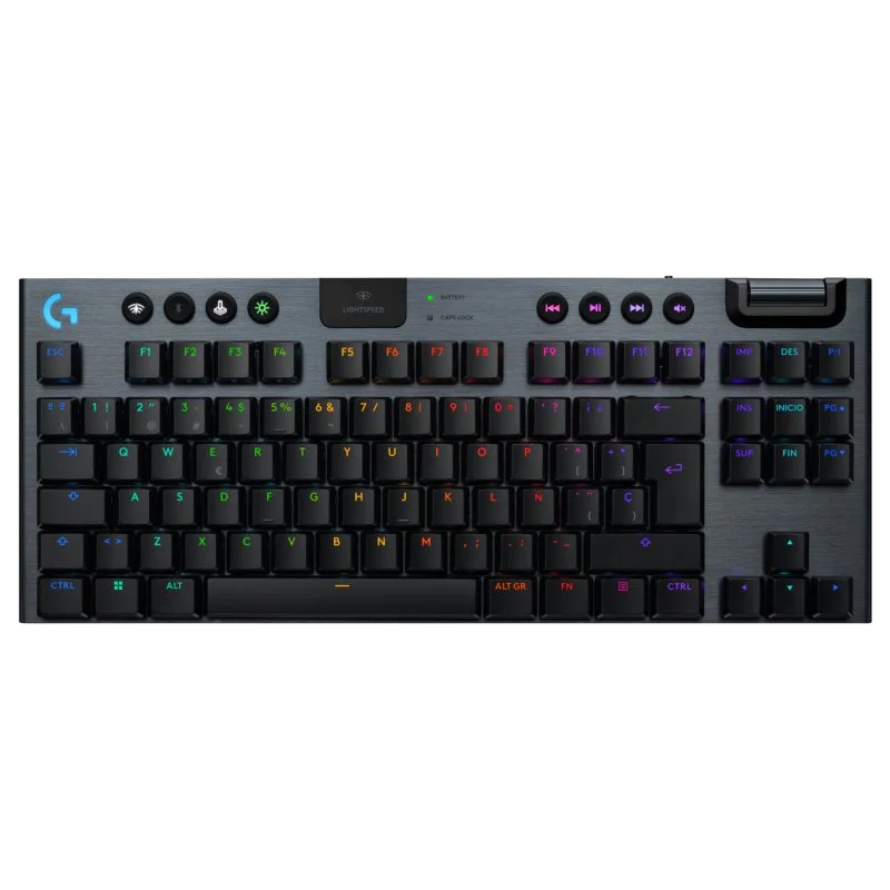 Detalle de Logitech G915 X LIGHTSPEED TKL teclado mecánico inalámbrico