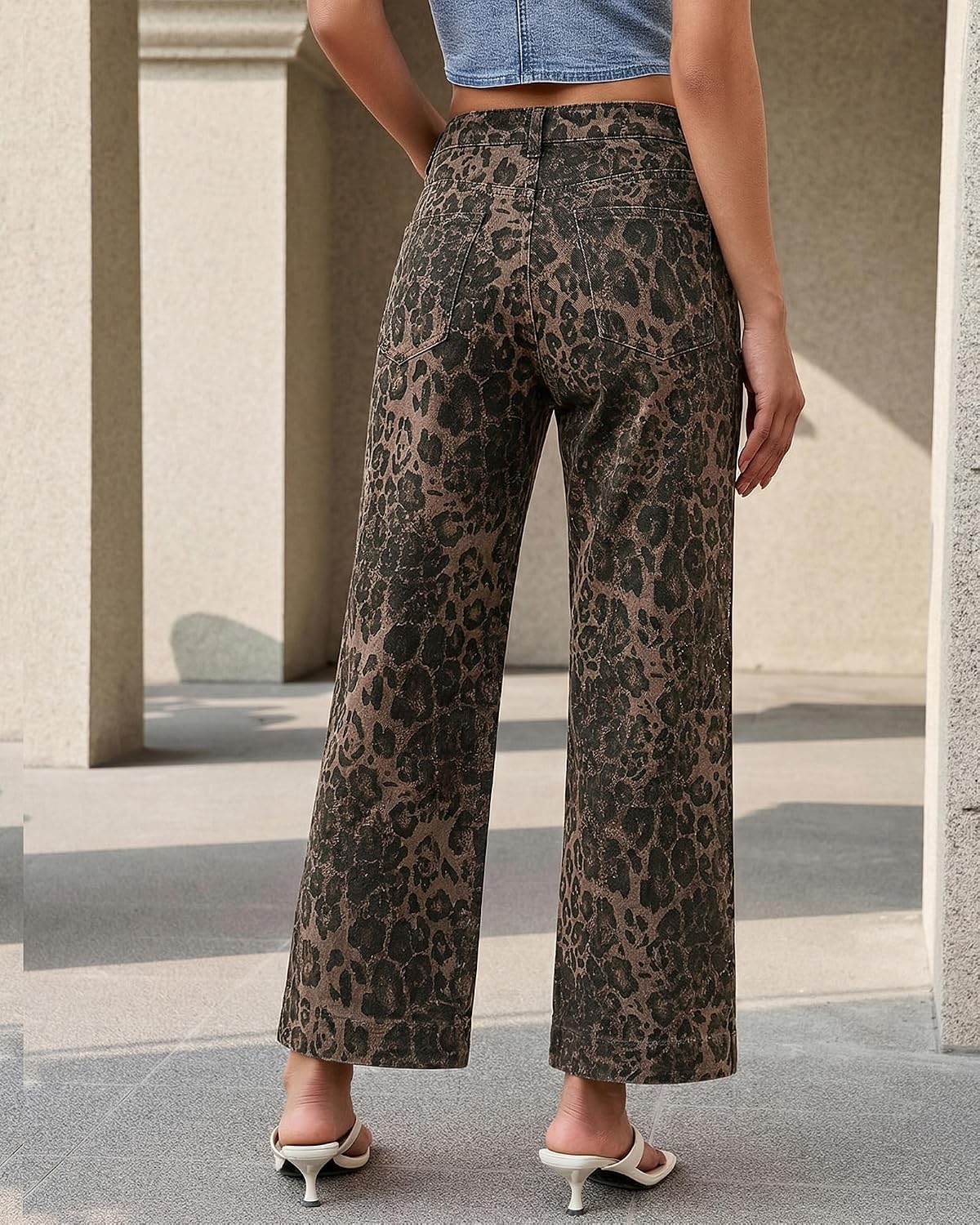 Detalle de Luvamia Wide-Leg Jeans 28-Inch Inseam