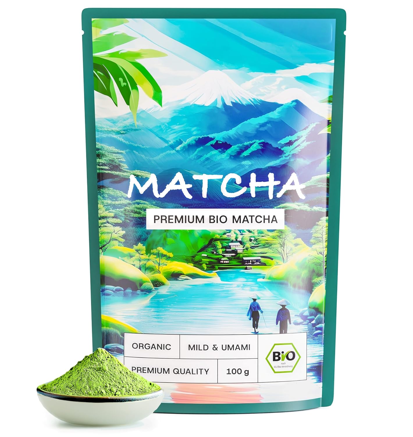 Detalle de Matcha Pulver Bio - Premium Qualität