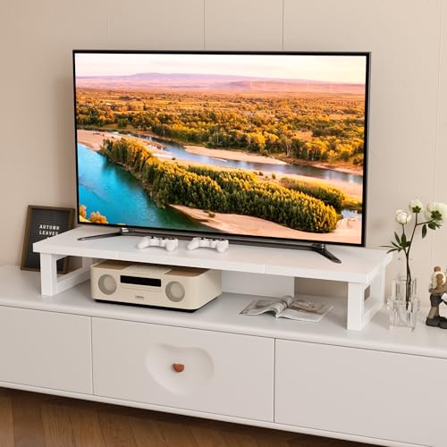 Thumbnail 6 de OYRREU Soporte Monitor Doble Blanco 🖥️ 91x26cm