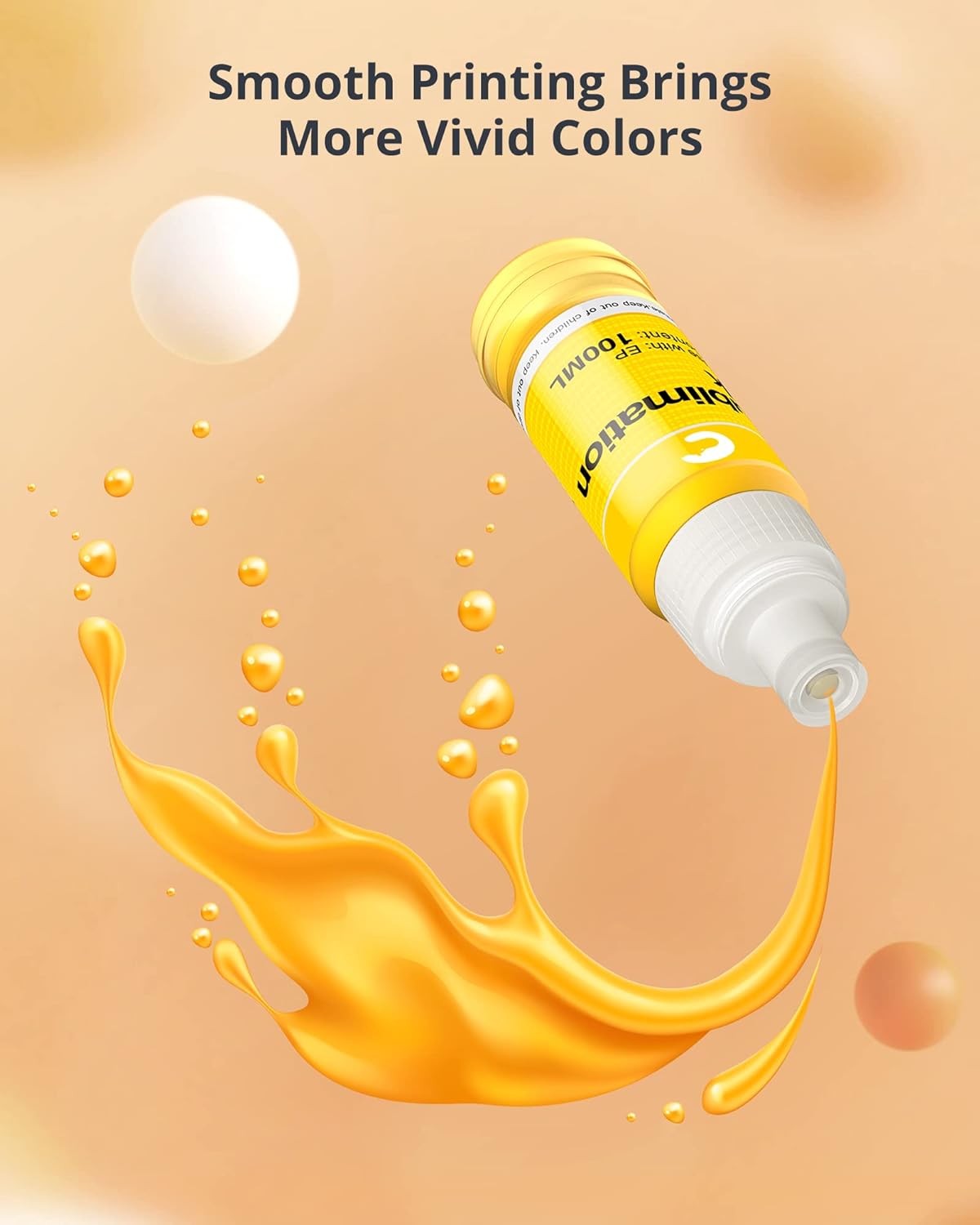 Thumbnail 6 de Hiipoo Sublimation Ink Refill Bottles, CMYK, for EcoTank Printers