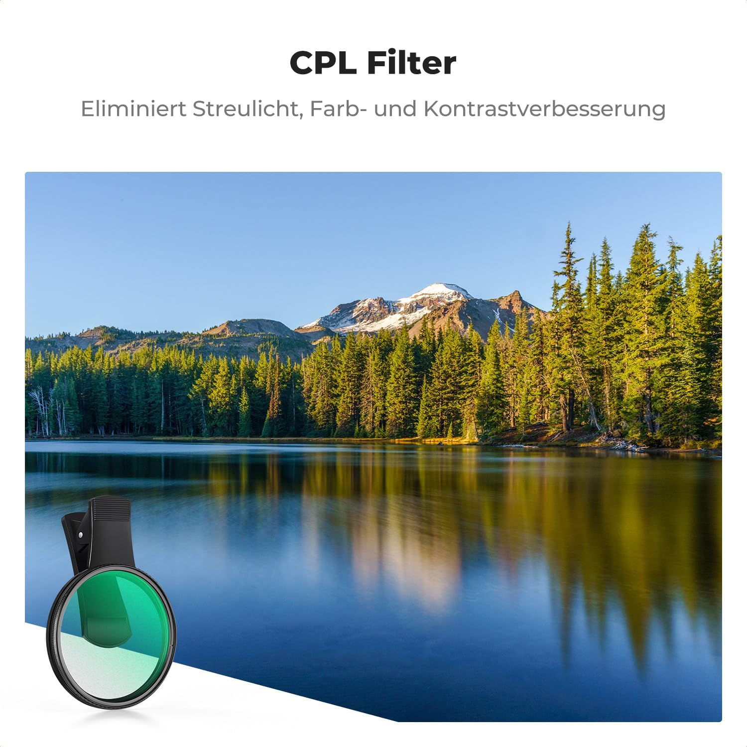 Thumbnail 1 de K&F CONCEPT K-Serie 67mm CPL Filter