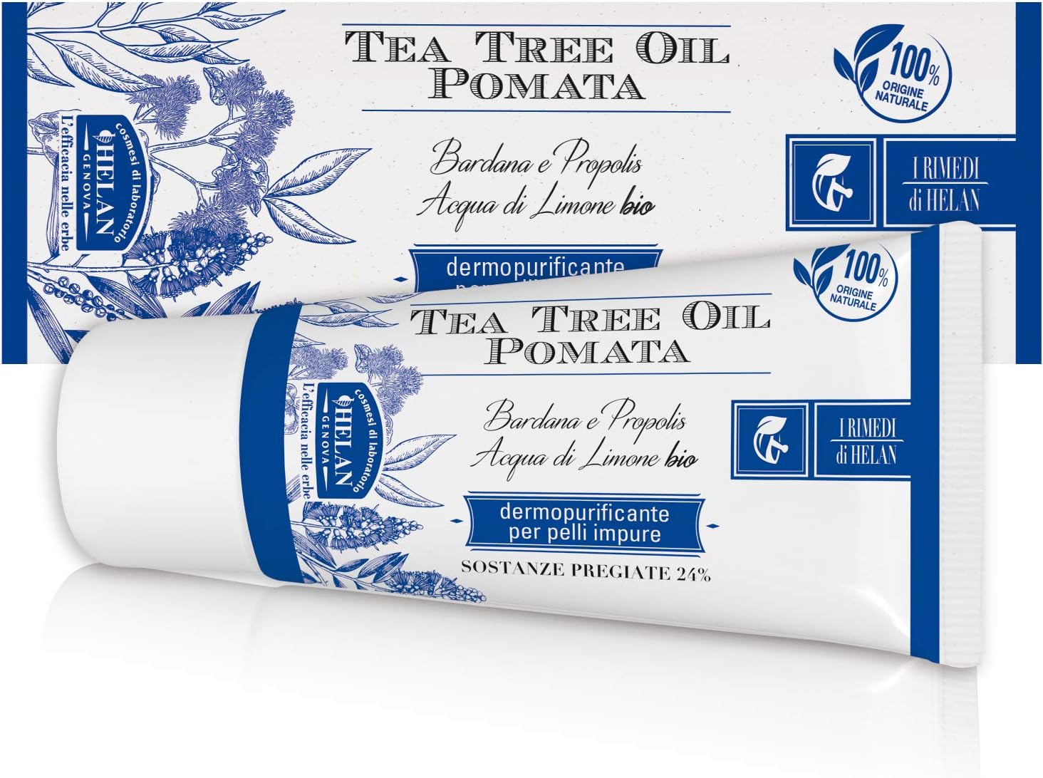 Detalle de Helan I Rimedi Tea Tree Oil Pomata Dermopurificante 30 ml