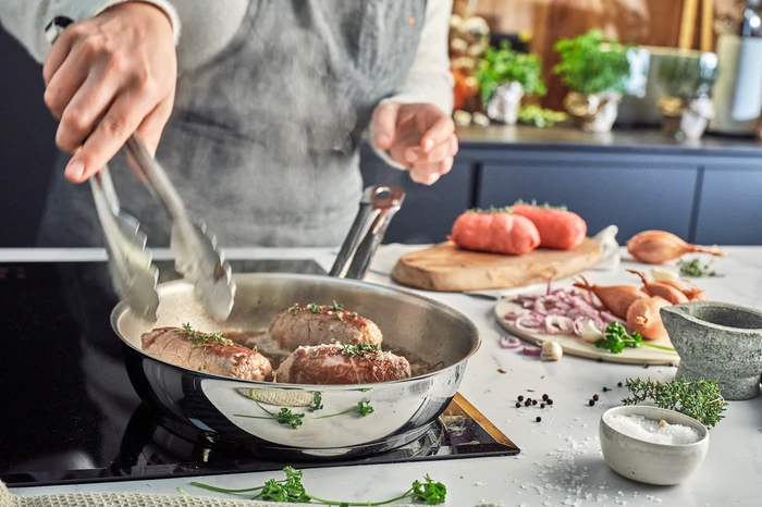 Thumbnail 6 de Demeyere Cosi 3 Edelstahl-Bratpfanne 24 cm