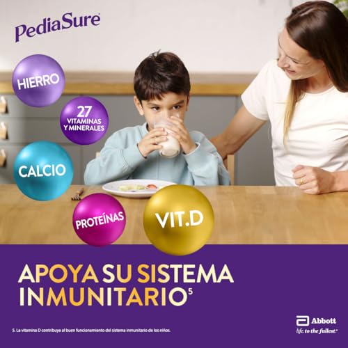 Detalle de Pediasure Drink 🍫 Chocolate, Complemento para Niños, Pack 8x200ml