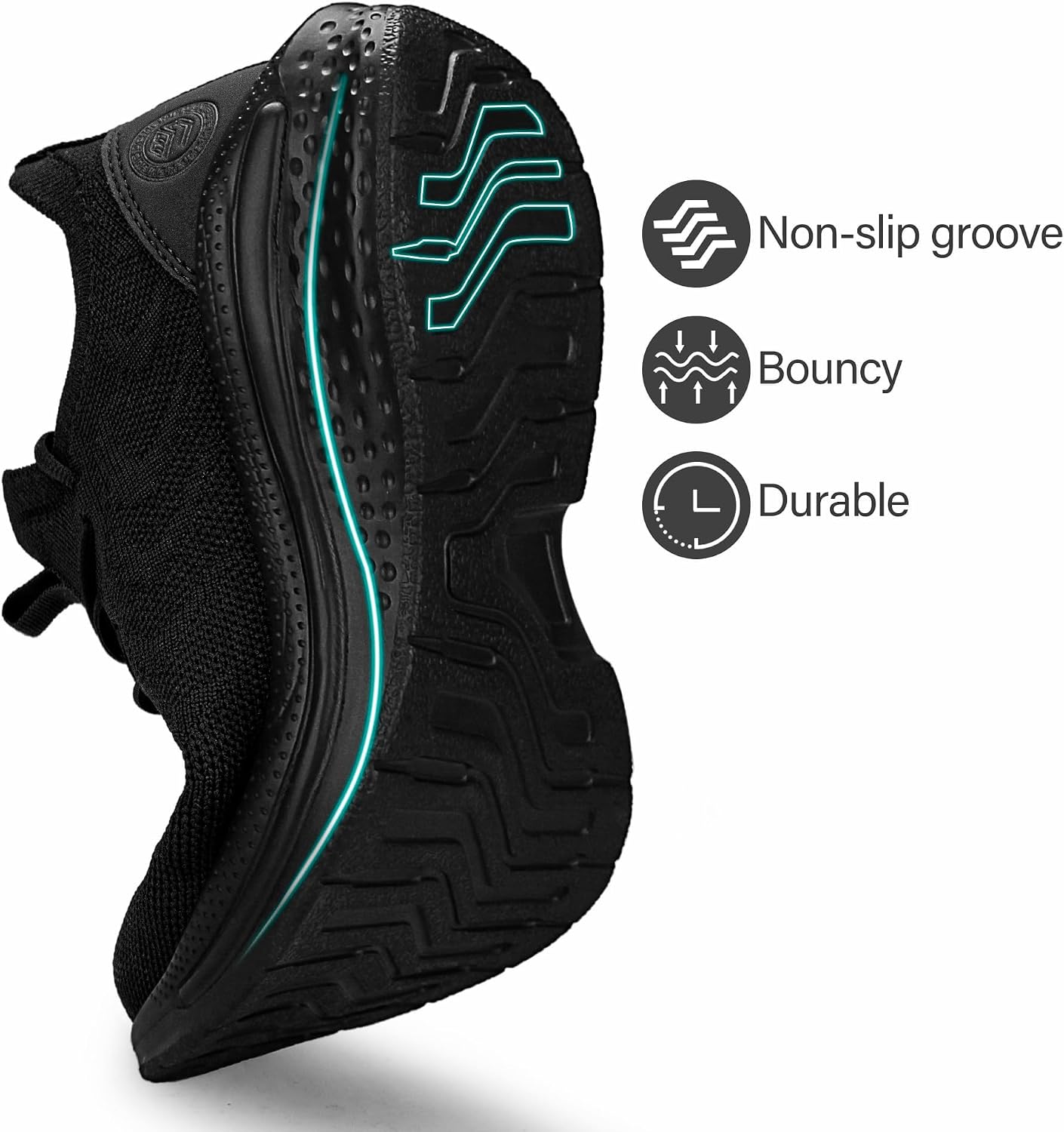 Detalle 2 de Pujcs Men's Tennis Shoes Slip-On Sneakers