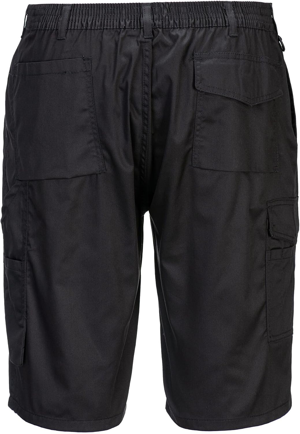 Detalle 2 de Portwest S790 Pantaloncini da Lavoro Combat ad Alte Prestazioni per Uomo (Nero, L)