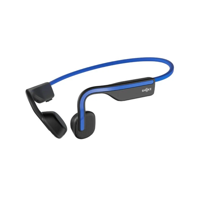 Detalle de Shokz OpenMove Auriculares deportivos inalámbricos azules