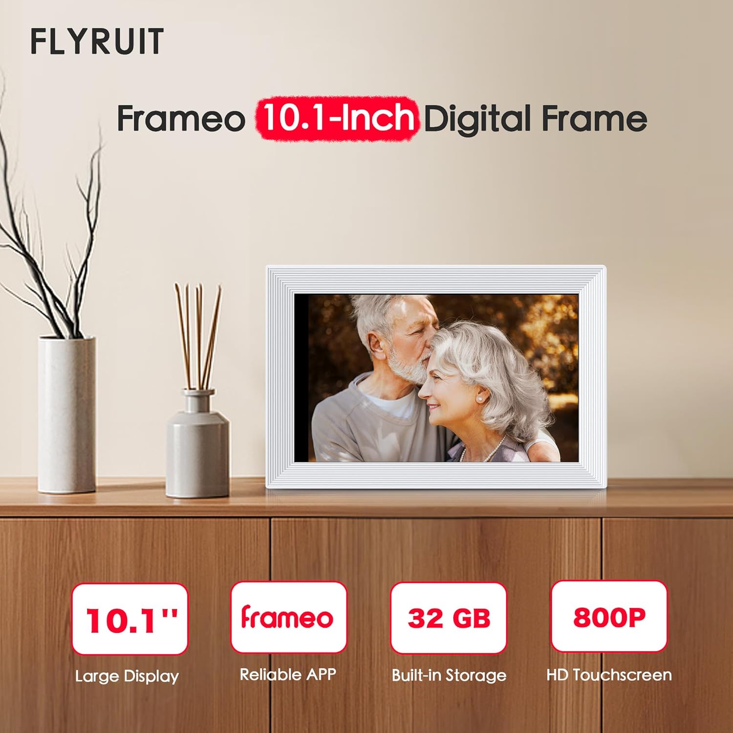 Detalle 2 de Frameo 10.1 inch Digital Picture Frame