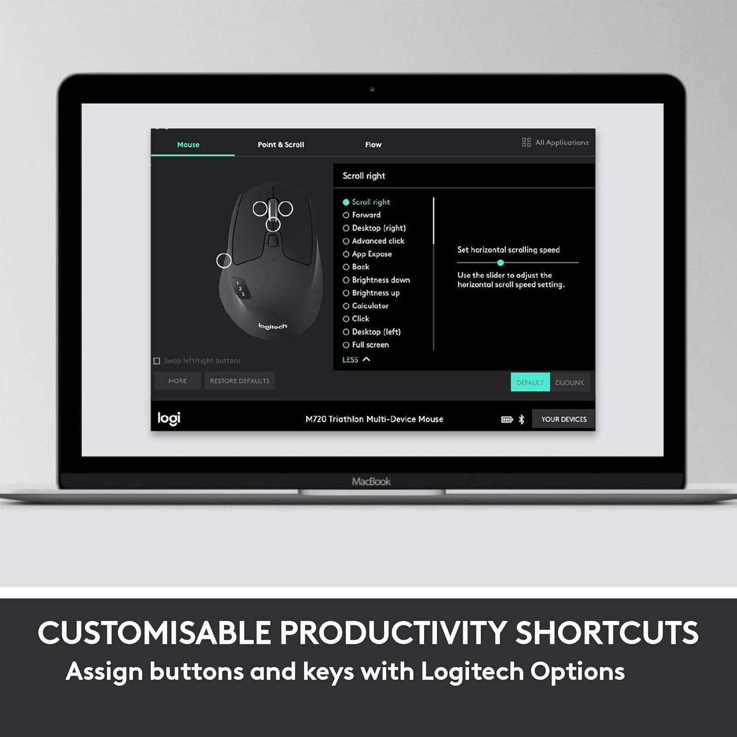 Thumbnail 4 de Logitech MK850 wireless keyboard and mouse combo