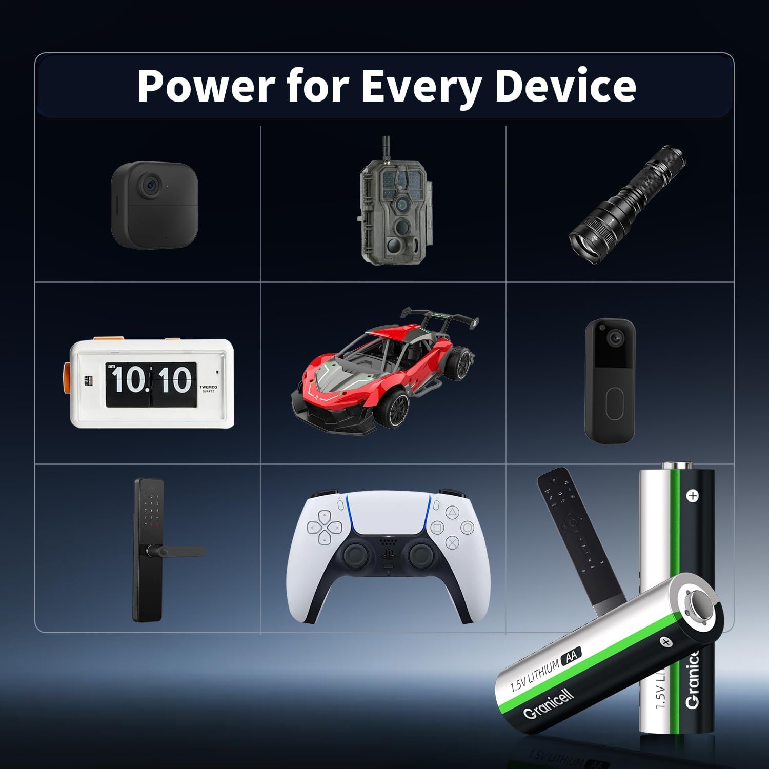 Thumbnail 5 de Granicell Lithium AA Batterien 8er Pack