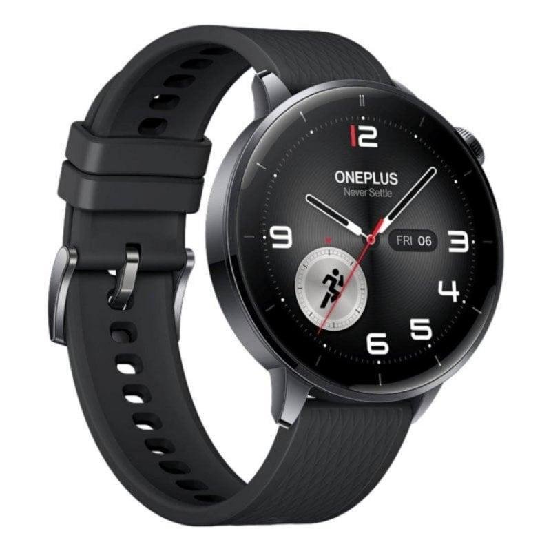 Detalle 2 de OnePlus Watch 3 GPS NFC 43mm – Negro: autonomía, precisión y resistencia para tu día a día