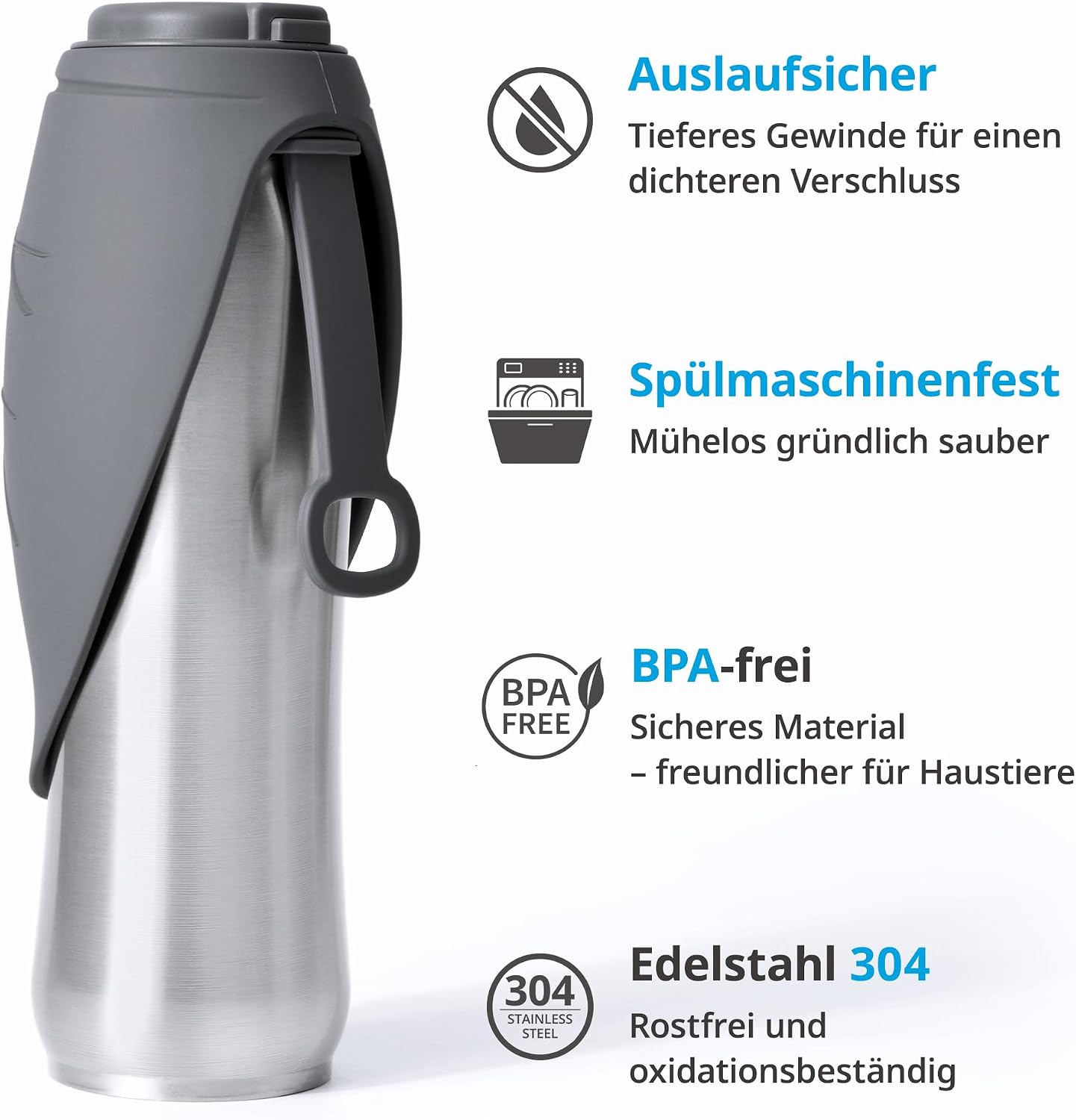 Thumbnail 3 de Hunde Trinkflasche Petace 750 ml